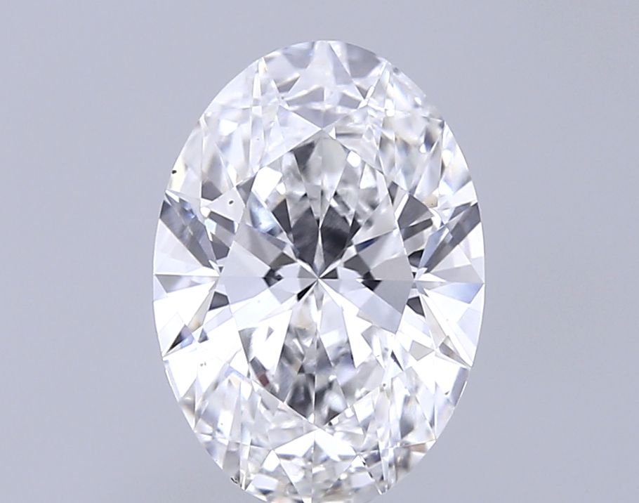 Lab-Grown Oval Diamond - 3.1 Carats, E Color, VS2 Clarity - Certified by IGI - Report Number: LG695507386