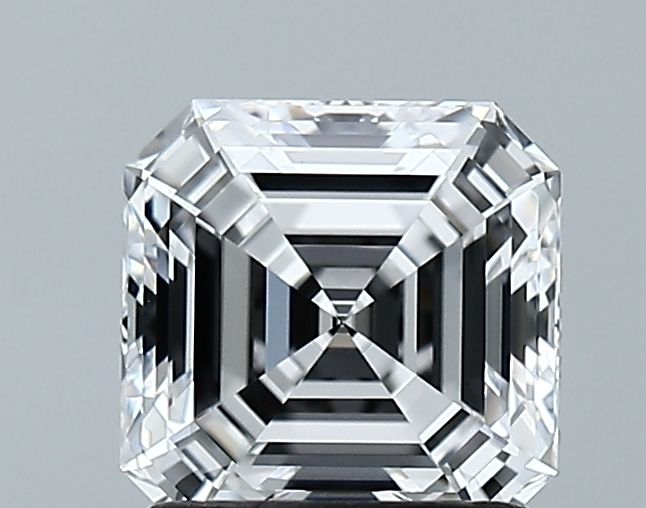 Lab-Grown Asscher Diamond - 1.52 Carats, D Color, VVS2 Clarity - Certified by GIA - Report Number: 5232441014