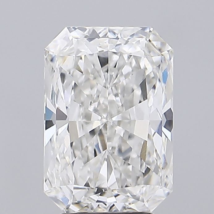 Lab-Grown Radiant Diamond - 4.02 Carats, F Color, VVS2 Clarity - Certified by IGI - Report Number: LG698558818