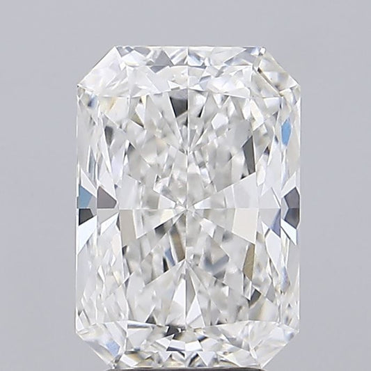 Lab-Grown Radiant Diamond - 4.02 Carats, F Color, VVS2 Clarity - Certified by IGI - Report Number: LG698558818