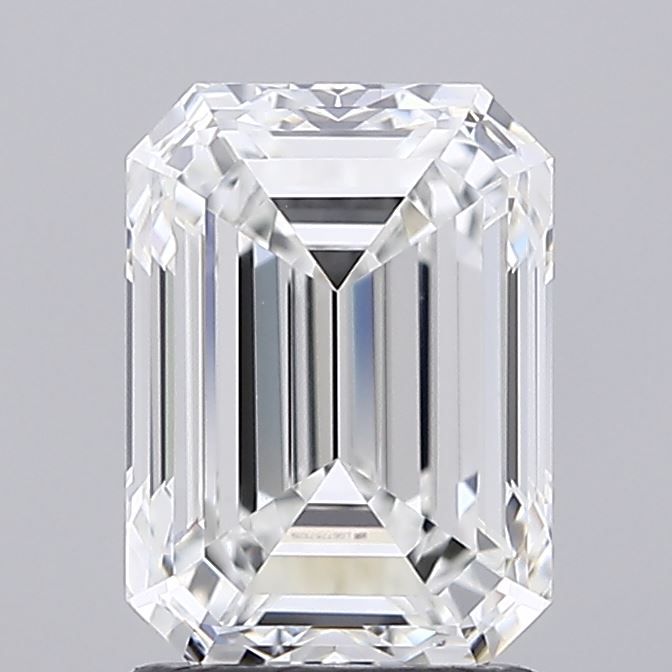 Lab-Grown Emerald Diamond - 2.0 Carats, E Color, VVS2 Clarity - Certified by IGI - Report Number: LG677571019