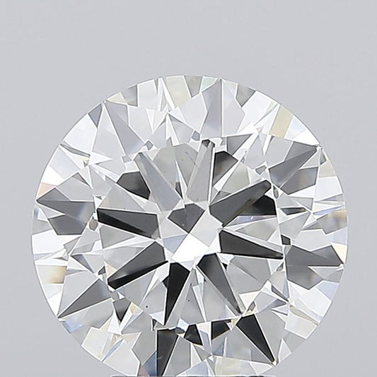 Lab-Grown Round Diamond - 5.0 Carats, F Color, VS1 Clarity - Certified by IGI - Report Number: LG700587970