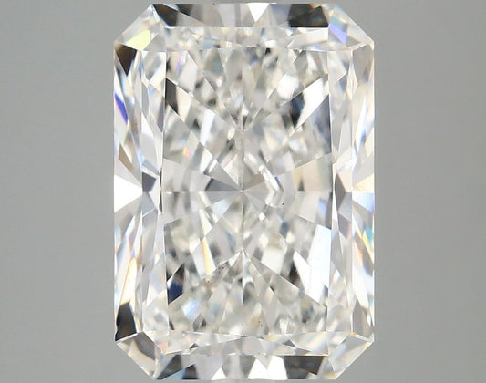 Lab-Grown Radiant Diamond - 4.73 Carats, F Color, VS2 Clarity - Certified by IGI - Report Number: LG685586921