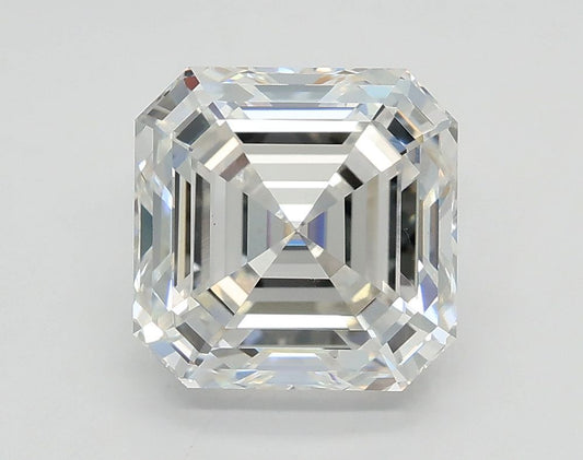 Lab-Grown Asscher Diamond - 2.54 Carats, E Color, VS1 Clarity - Certified by GIA - Report Number: 7498799877