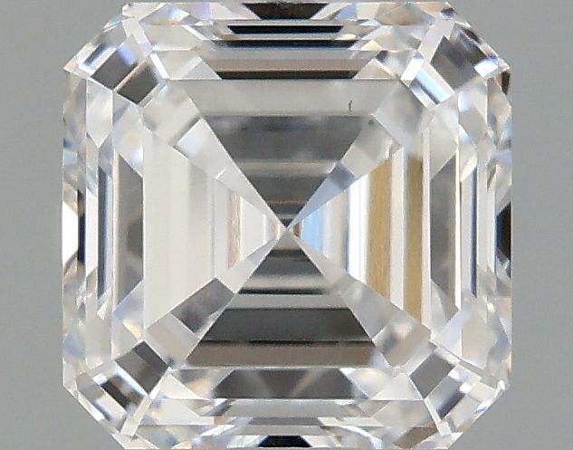 Lab-Grown Asscher Diamond - 1.02 Carats, D Color, VS1 Clarity - Certified by IGI - Report Number: LG687590247