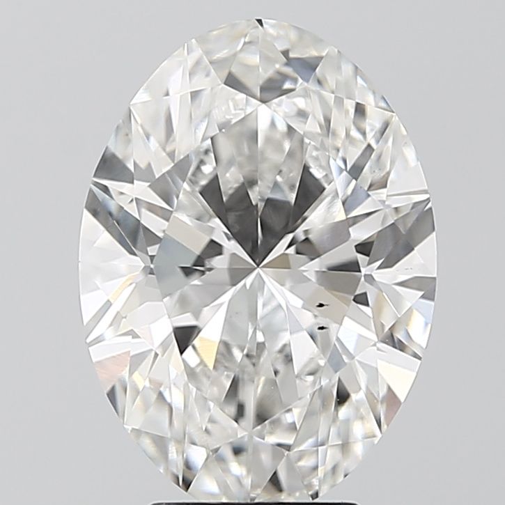 Lab-Grown Oval Diamond - 4.02 Carats, F Color, VS2 Clarity - Certified by IGI - Report Number: LG640496838