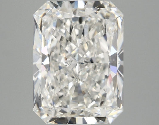 Lab-Grown Radiant Diamond - 3.96 Carats, F Color, VS2 Clarity - Certified by IGI - Report Number: LG687553288
