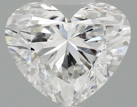 Lab-Grown Heart Diamond - 1.45 Carats, D Color, VS2 Clarity - Certified by IGI - Report Number: LG702582518