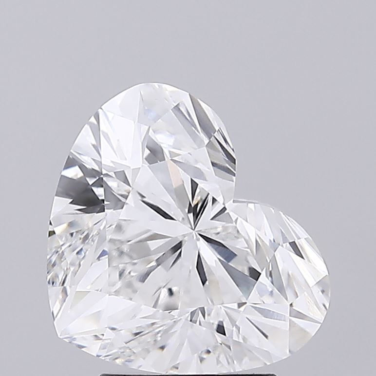Lab-Grown Heart Diamond - 3.5 Carats, E Color, VVS2 Clarity - Certified by IGI - Report Number: LG659455911