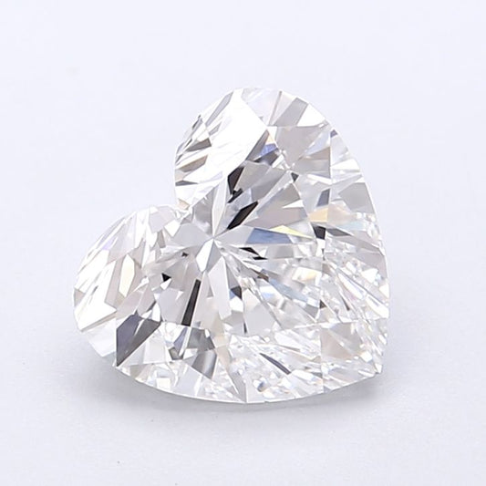 Lab-Grown Heart Diamond - 2.02 Carats, D Color, VS1 Clarity - Certified by IGI - Report Number: LG715583188
