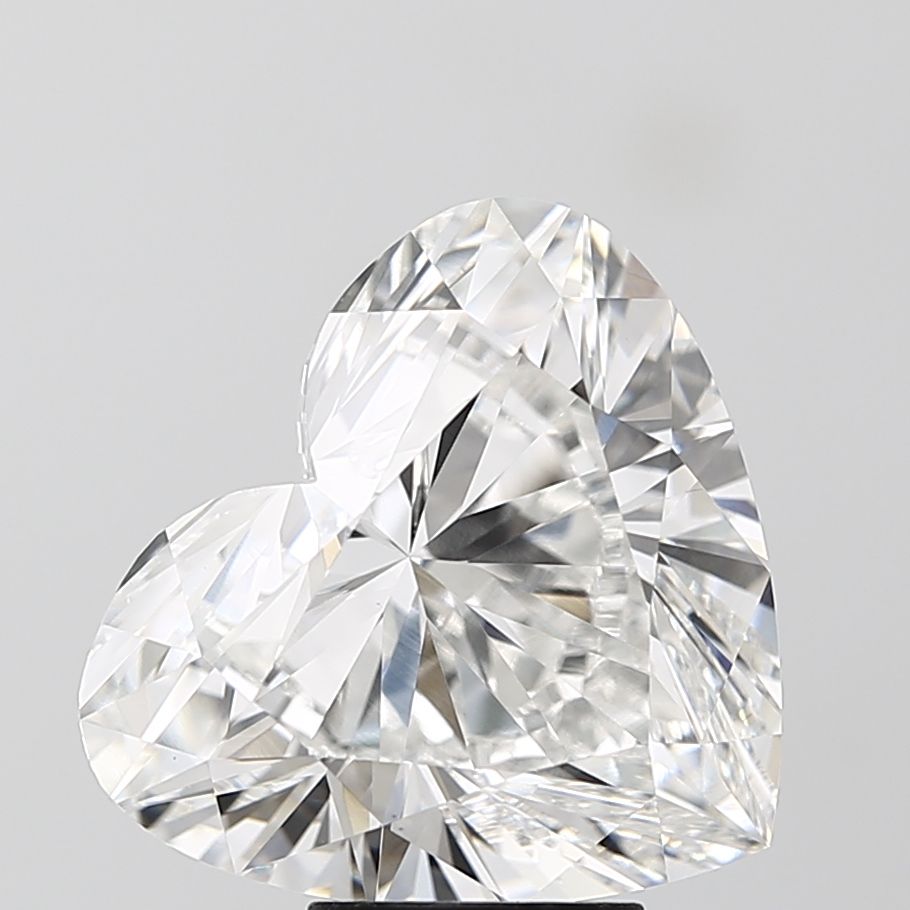 Lab-Grown Heart Diamond - 7.07 Carats, F Color, VS1 Clarity - Certified by IGI - Report Number: LG687504928