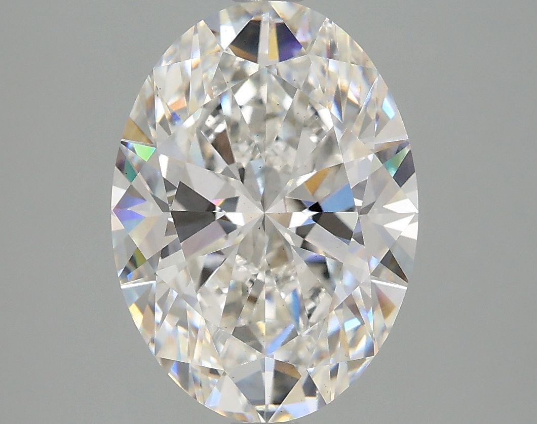 Lab-Grown Oval Diamond - 4.07 Carats, F Color, VS2 Clarity - Certified by IGI - Report Number: LG670454423