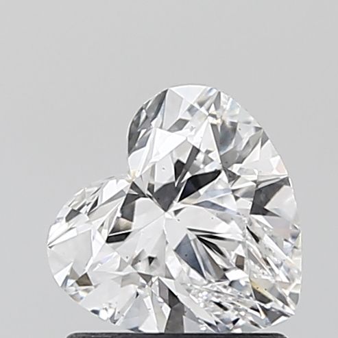 Lab-Grown Heart Diamond - 1.03 Carats, Fancy Brownish Orange Color, VVS2 Clarity - Certified by IGI - Report Number: LG610319905