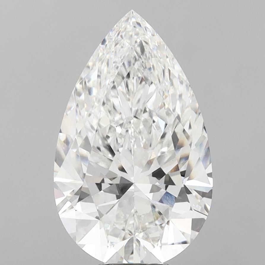 Lab-Grown Pear Diamond - 8.03 Carats, F Color, VS1 Clarity - Certified by IGI - Report Number: LG688516860
