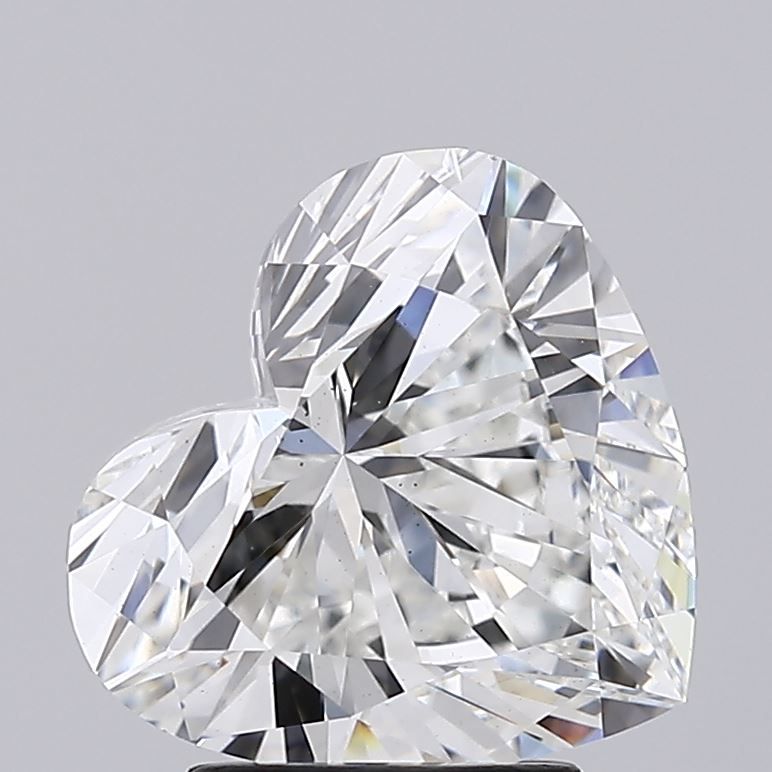 Lab-Grown Heart Diamond - 3.01 Carats, F Color, VS2 Clarity - Certified by IGI - Report Number: LG579366019