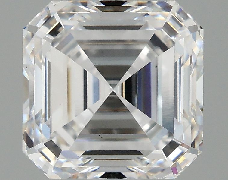 Lab-Grown Asscher Diamond - 2.01 Carats, D Color, VS1 Clarity - Certified by IGI - Report Number: LG677502102