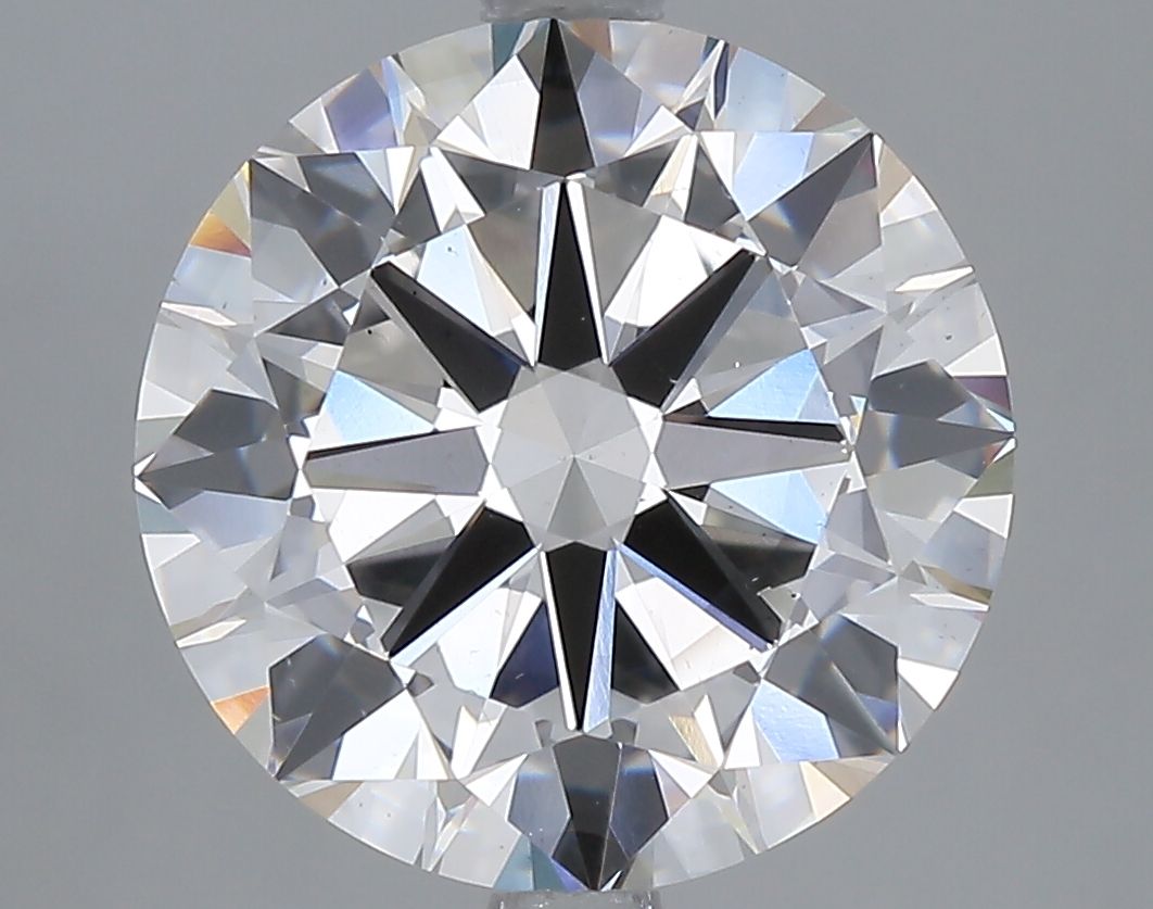 Lab-Grown Round Diamond - 4.01 Carats, F Color, VS2 Clarity - Certified by IGI - Report Number: LG662476674