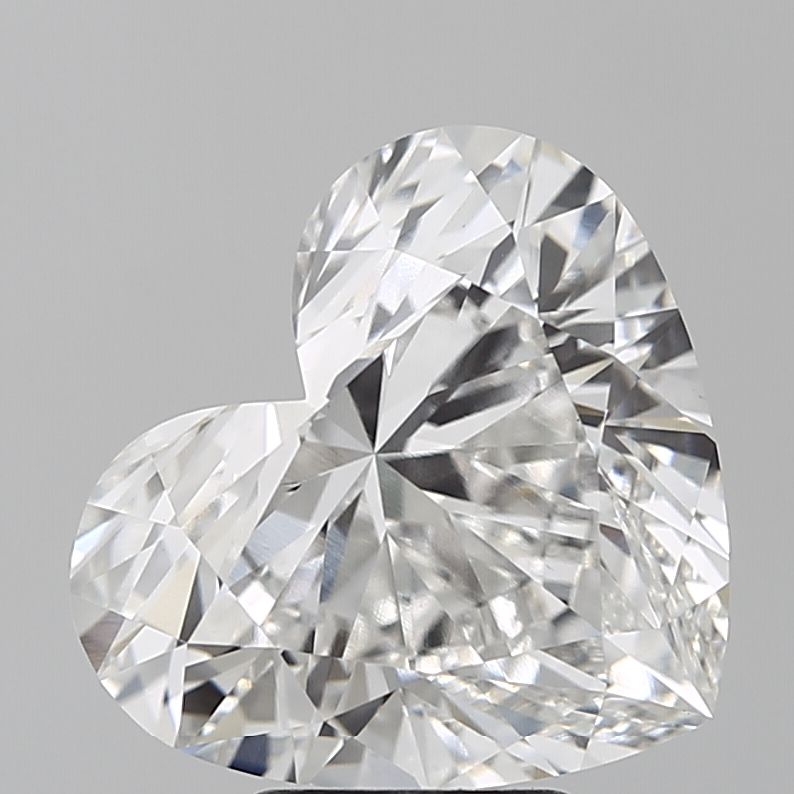 Lab-Grown Heart Diamond - 6.02 Carats, F Color, VVS2 Clarity - Certified by IGI - Report Number: LG669480062