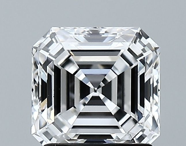 Lab-Grown Asscher Diamond - 1.58 Carats, E Color, VS1 Clarity - Certified by GIA - Report Number: 1509611525