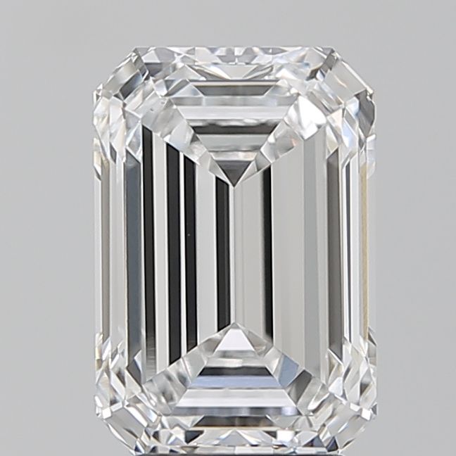 Lab-Grown Emerald Diamond - 3.55 Carats, D Color, VVS2 Clarity - Certified by IGI - Report Number: LG681588803