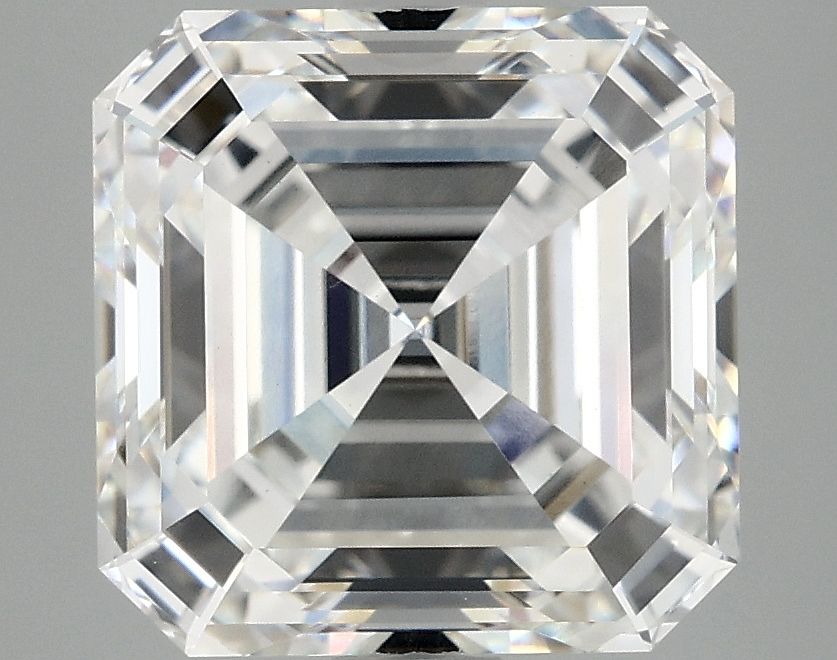 Lab-Grown Asscher Diamond - 5.08 Carats, F Color, VVS2 Clarity - Certified by IGI - Report Number: LG711513300