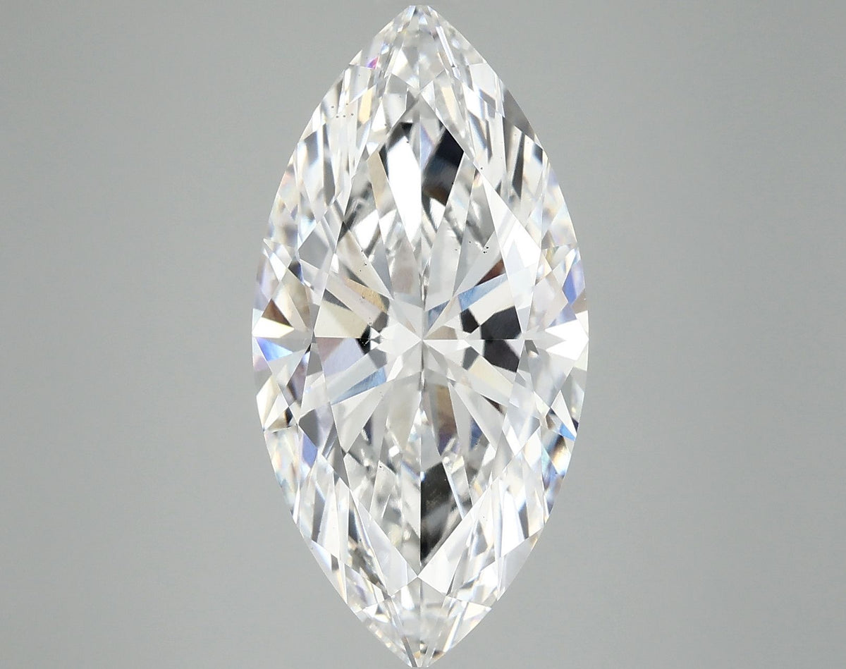 Lab-Grown Marquise Diamond - 6.09 Carats, E Color, VS2 Clarity - Certified by IGI - Report Number: LG691525548