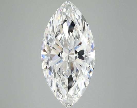 Lab-Grown Marquise Diamond - 6.09 Carats, E Color, VS2 Clarity - Certified by IGI - Report Number: LG691525548