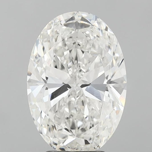 Lab-Grown Oval Diamond - 4.01 Carats, F Color, VVS2 Clarity - Certified by IGI - Report Number: LG719516494
