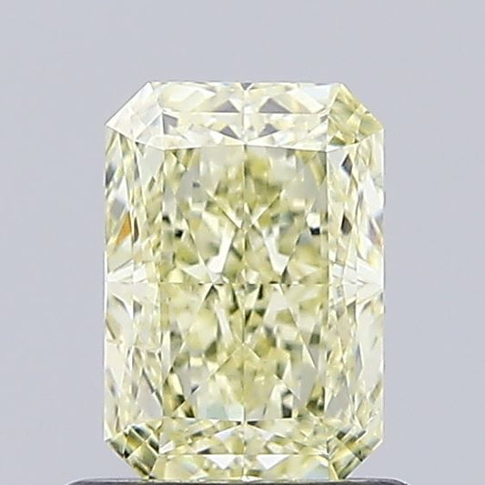 Lab-Grown Radiant Diamond - 0.96 Carats, Fancy Yellow Color, SI1 Clarity - Certified by IGI - Report Number: LG636418602