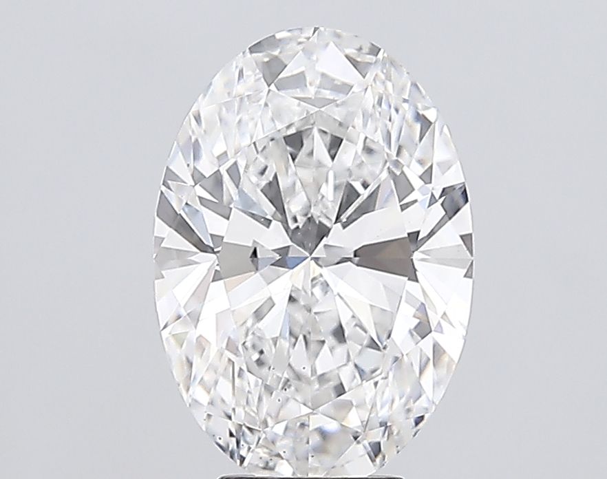 Lab-Grown Oval Diamond - 6.03 Carats, E Color, VS2 Clarity - Certified by IGI - Report Number: LG683583629