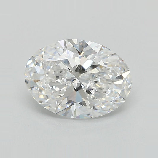 Lab-Grown Oval Diamond - 2.46 Carats, D Color, VVS2 Clarity - Certified by IGI - Report Number: LG691525003