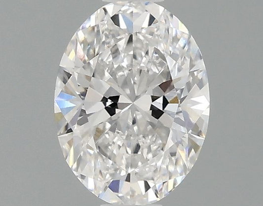 Lab-Grown Oval Diamond - 0.98 Carats, E Color, VVS2 Clarity - Certified by IGI - Report Number: LG643437088