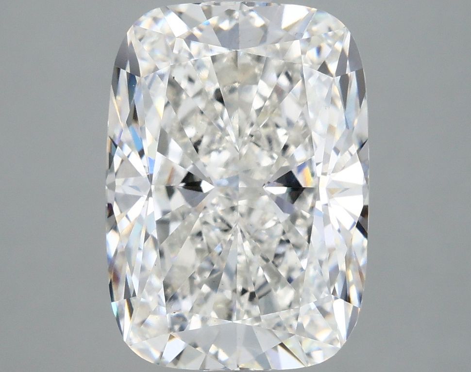Lab-Grown Cushion Diamond - 4.02 Carats, F Color, VS1 Clarity - Certified by IGI - Report Number: LG653438709
