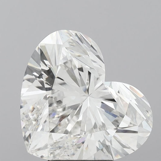 Lab-Grown Heart Diamond - 6.03 Carats, F Color, VS1 Clarity - Certified by IGI - Report Number: LG691570814