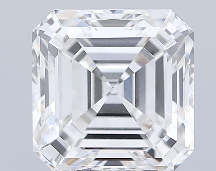 Lab-Grown Asscher Diamond - 4.84 Carats, E Color, VVS2 Clarity - Certified by IGI - Report Number: LG695505912