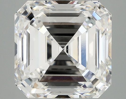 Lab-Grown Asscher Diamond - 4.87 Carats, F Color, VS2 Clarity - Certified by IGI - Report Number: LG690501848