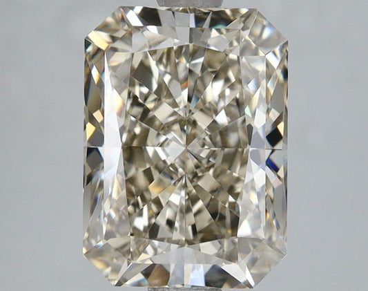 Lab-Grown Radiant Diamond - 4.01 Carats, Fancy Vivid Blue Color, VS1 Clarity - Certified by IGI - Report Number: LG670472942