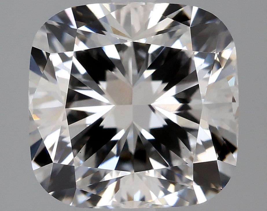 Lab-Grown Cushion Diamond - 2.5 Carats, E Color, VS1 Clarity - Certified by IGI - Report Number: LG655415986