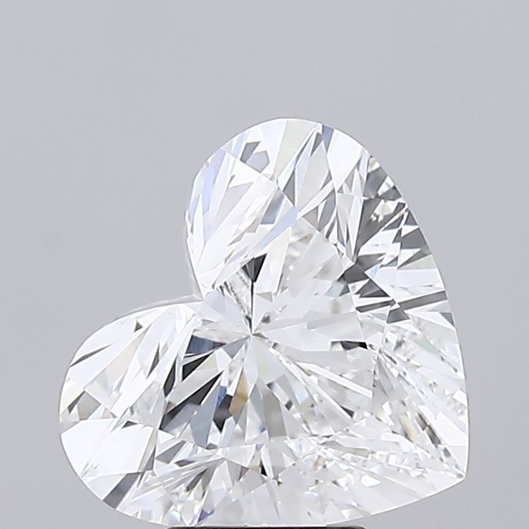 Lab-Grown Heart Diamond - 5.06 Carats, E Color, VVS2 Clarity - Certified by IGI - Report Number: LG710546614