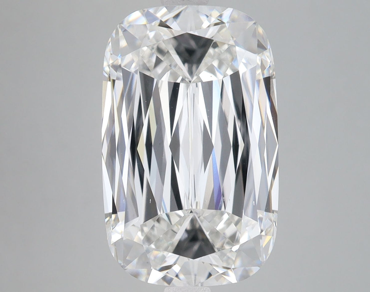 Lab-Grown Cushion Diamond - 8.09 Carats, E Color, VS1 Clarity - Certified by IGI - Report Number: LG647480959