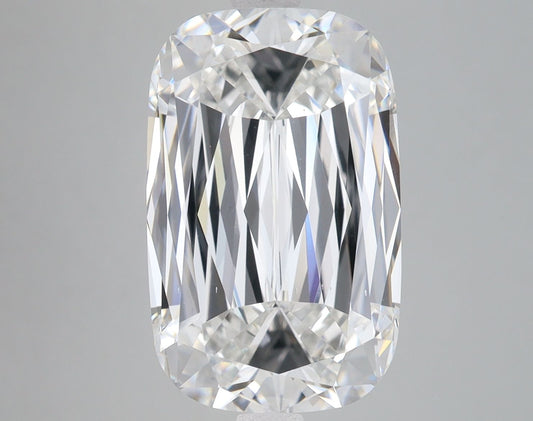 Lab-Grown Cushion Diamond - 8.09 Carats, E Color, VS1 Clarity - Certified by IGI - Report Number: LG647480959