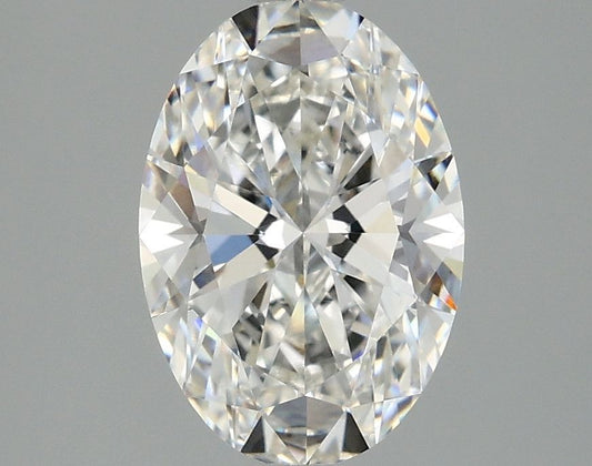 Lab-Grown Oval Diamond - 1.97 Carats, F Color, VVS2 Clarity - Certified by IGI - Report Number: LG681523991