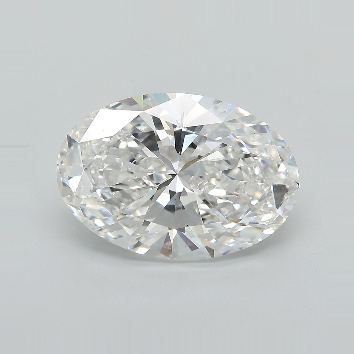 Lab-Grown Oval Diamond - 8.02 Carats, E Color, VS1 Clarity - Certified by IGI - Report Number: LG691530227