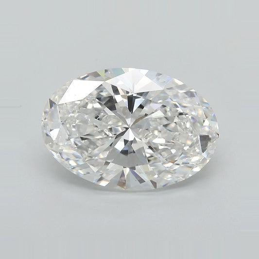 Lab-Grown Oval Diamond - 8.02 Carats, E Color, VS1 Clarity - Certified by IGI - Report Number: LG691530227