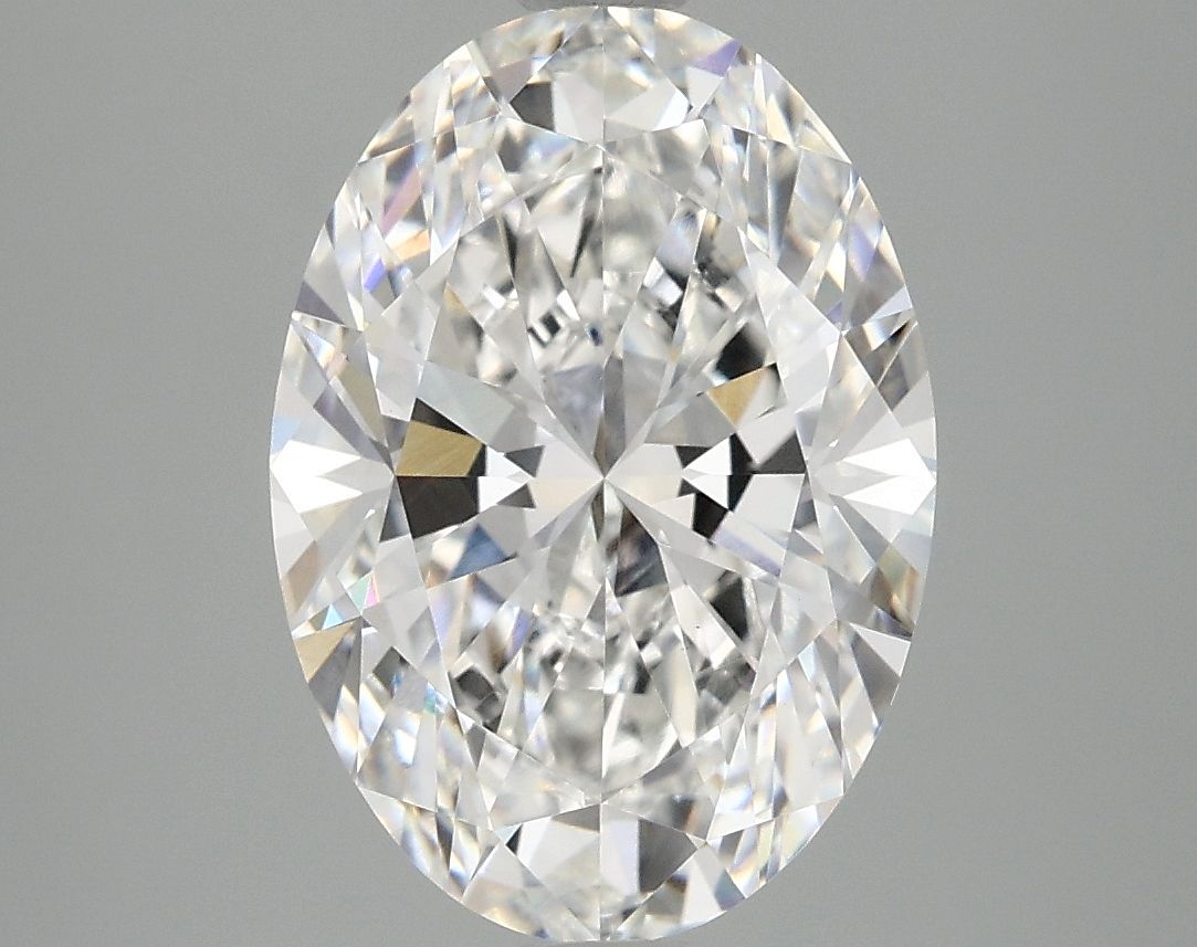 Lab-Grown Oval Diamond - 4.03 Carats, E Color, VVS2 Clarity - Certified by IGI - Report Number: LG691555160