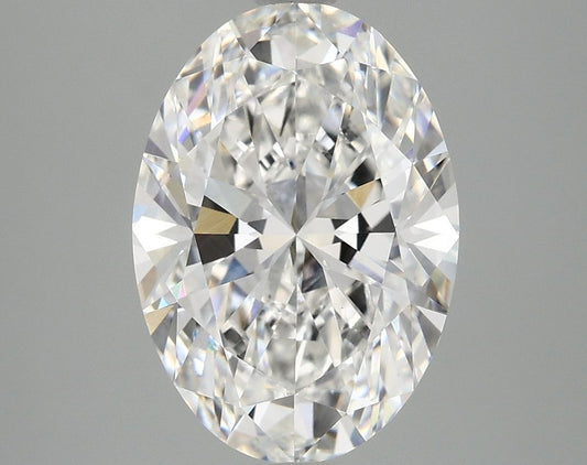Lab-Grown Oval Diamond - 4.03 Carats, E Color, VVS2 Clarity - Certified by IGI - Report Number: LG691555160