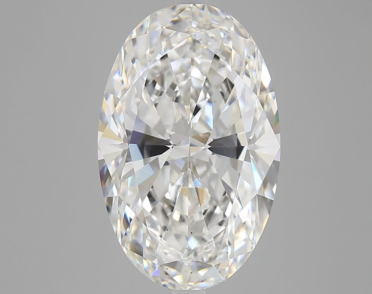 Lab-Grown Oval Diamond - 7.02 Carats, E Color, VS2 Clarity - Certified by IGI - Report Number: LG675577755
