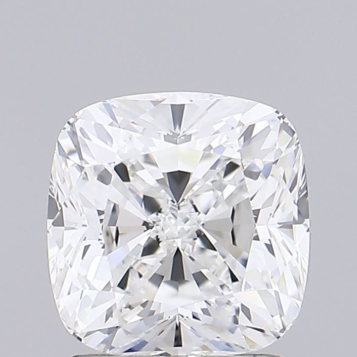 Lab-Grown Cushion Diamond - 1.53 Carats, E Color, VVS2 Clarity - Certified by IGI - Report Number: LG640436973