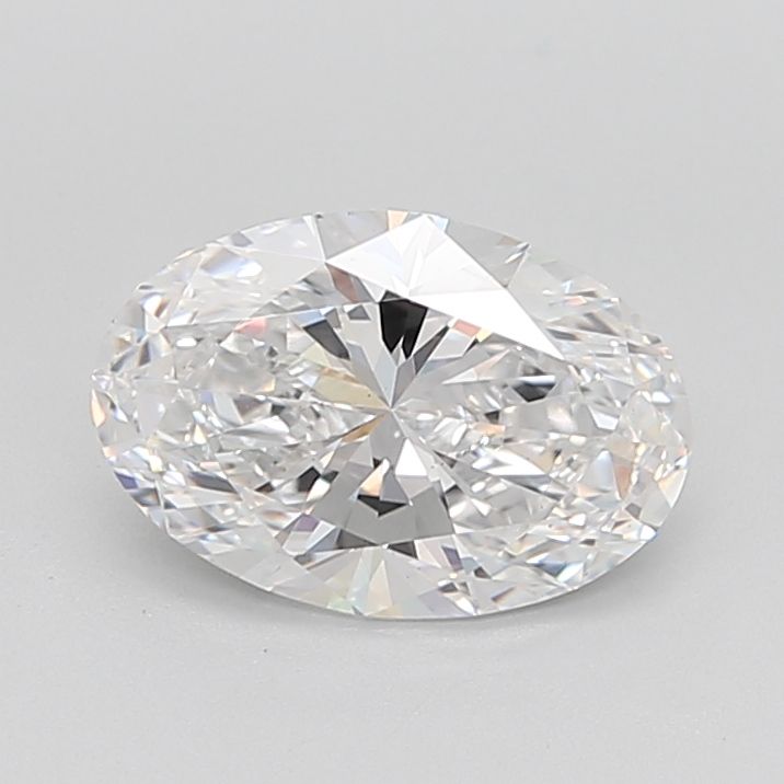 Lab-Grown Oval Diamond - 3.09 Carats, D Color, VS2 Clarity - Certified by IGI - Report Number: LG696590319