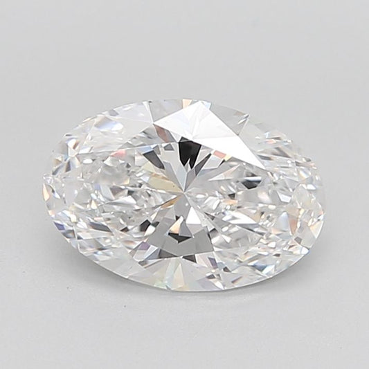 Lab-Grown Oval Diamond - 3.09 Carats, D Color, VS2 Clarity - Certified by IGI - Report Number: LG696590319
